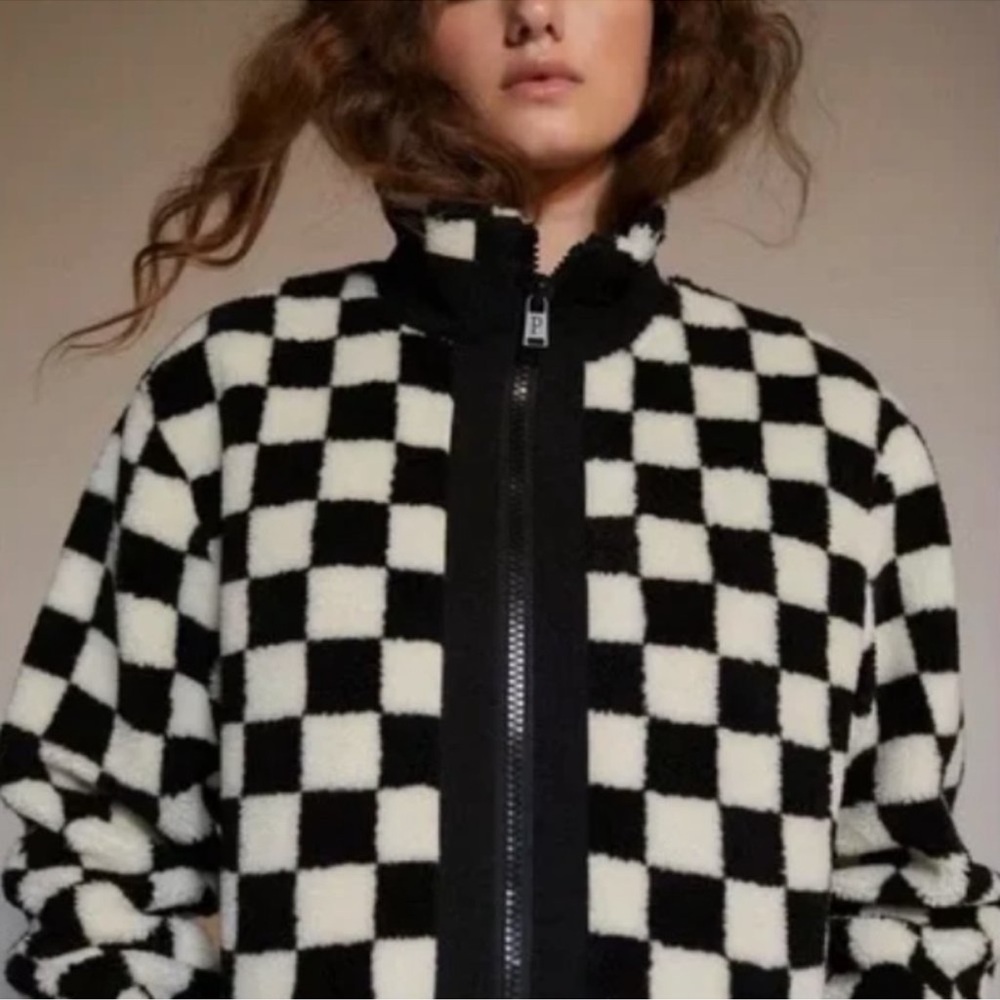 Checkered Sherpa Jacket by Pendleton x
Urban Outfitters
